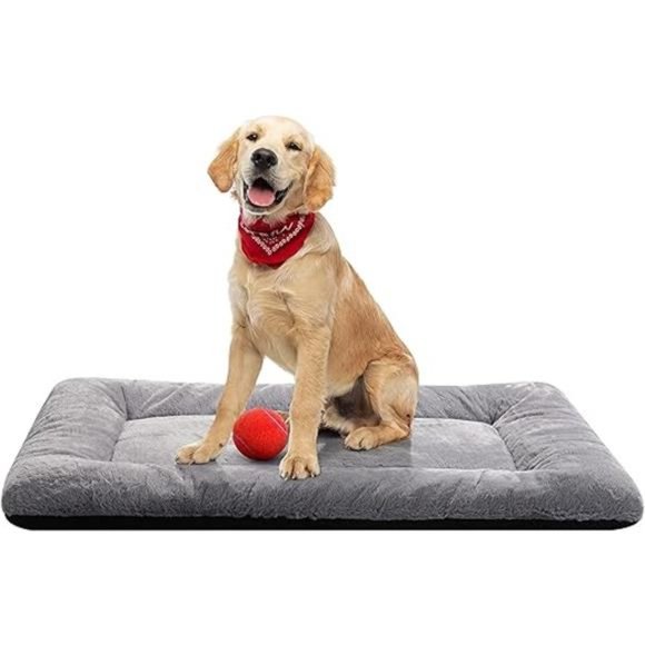 Dog Beds Crate Pad for Medium/Large DogsFit Metal,Ultra Soft,Washable &Anti-Slip - Picture 7 of 7
